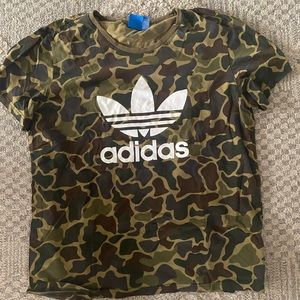 Adidas’s camo shirt